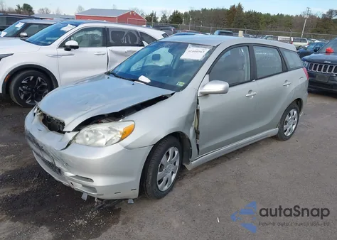 2003 Toyota Matrix Xr из США, поврежденный, VIN 2T1KR32E23C143468